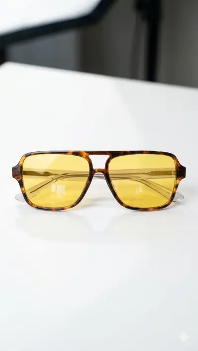 Gafas de sol lentes amarillos - miniatura 1
