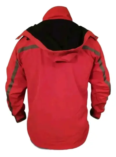 Parka Hombre Hardwork Wolf Roja Impermeable Invier - miniatura 4
