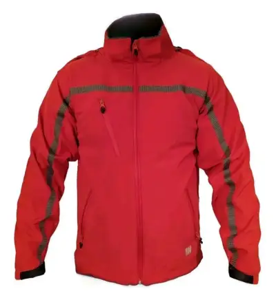 Parka Hombre Hardwork Wolf Roja Impermeable Invier - miniatura 6
