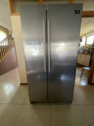 Refrigerador side-by-side acero - miniatura 1