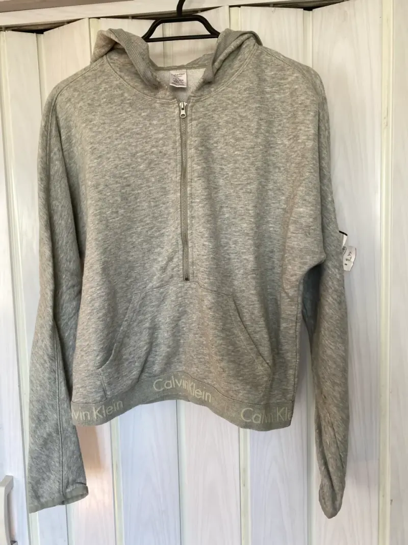 Polerón gris Calvin Klein - 1