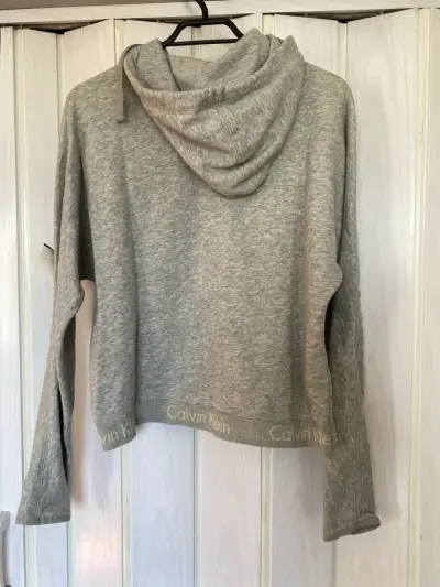 Polerón gris Calvin Klein - miniatura 4