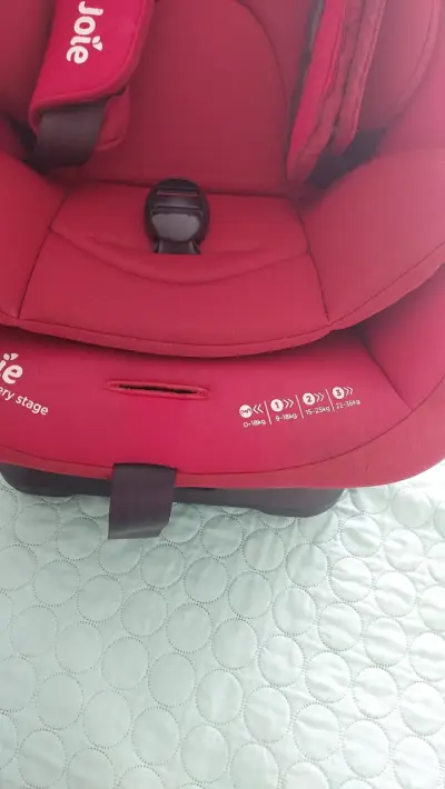 Silla de auto infantil roja marca Joie - miniatura 6