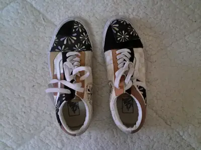 Zapatillas Vans estampadas de flores - miniatura 1