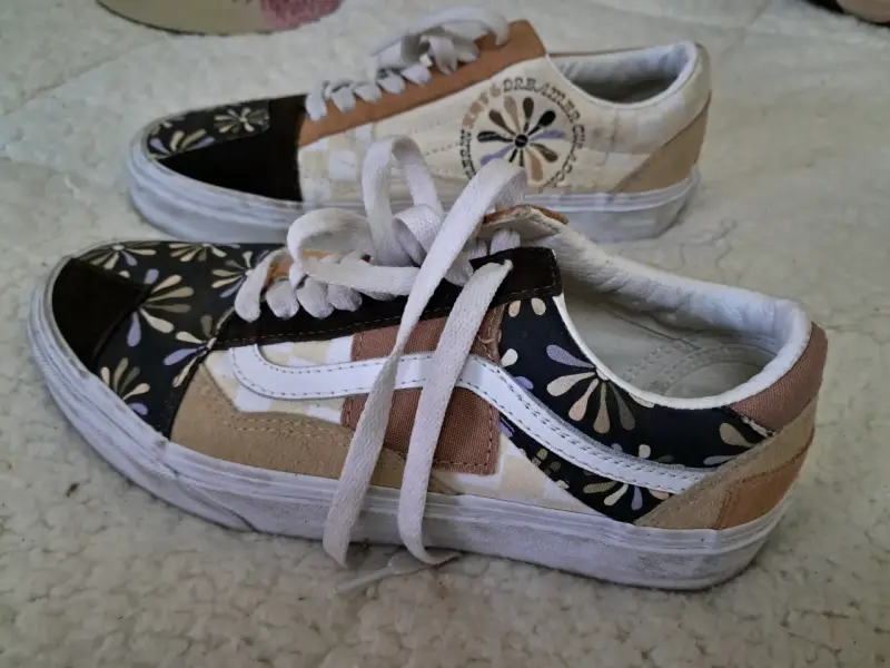 Zapatillas Vans estampadas de flores - 2