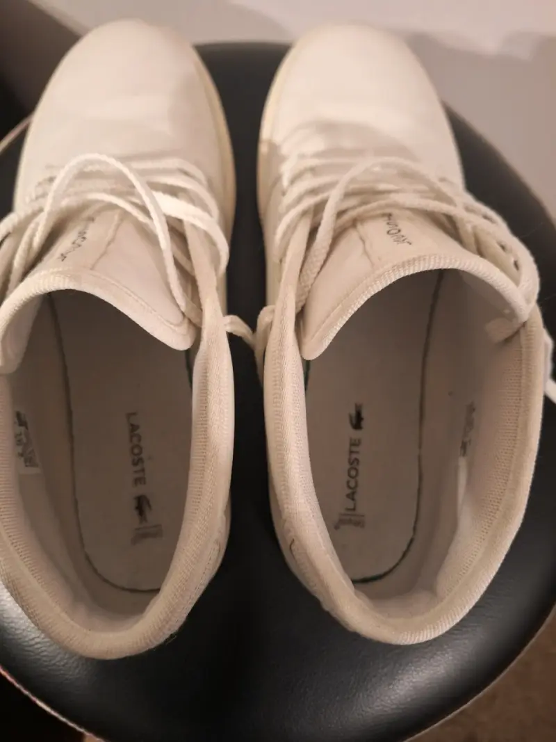 Zapatillas blancas marca lacoste - 3
