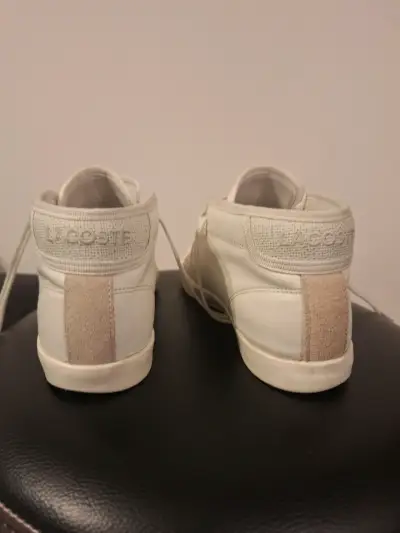 Zapatillas blancas marca lacoste - miniatura 4