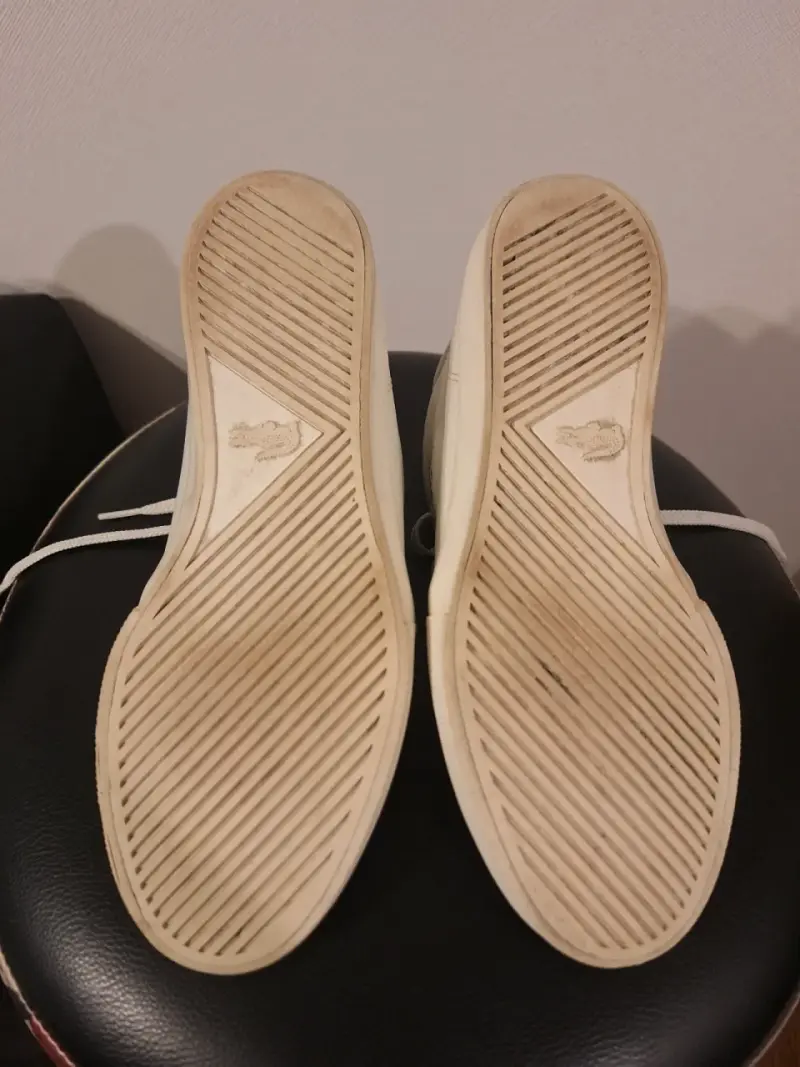 Zapatillas blancas marca lacoste - 5