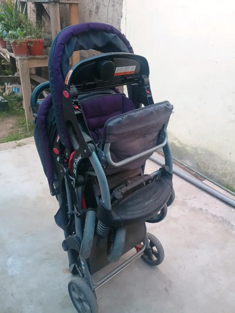 Coche doble sit n'stand plegable - 1