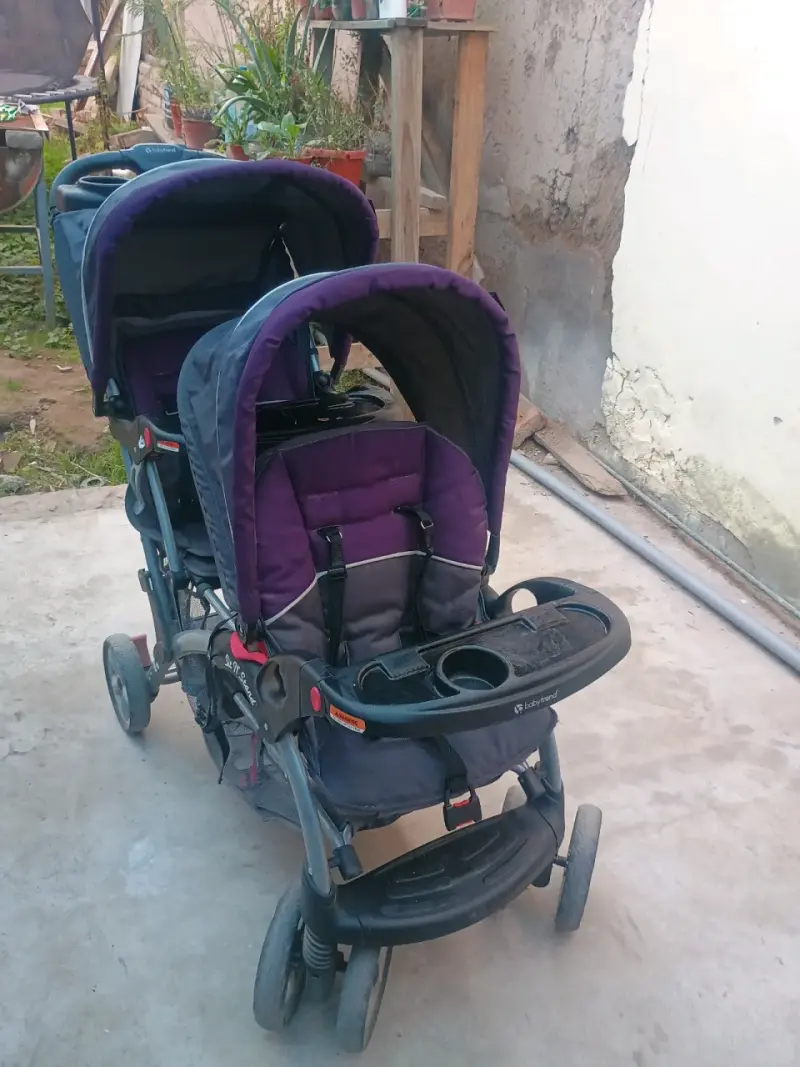 Coche doble sit n'stand plegable - 3