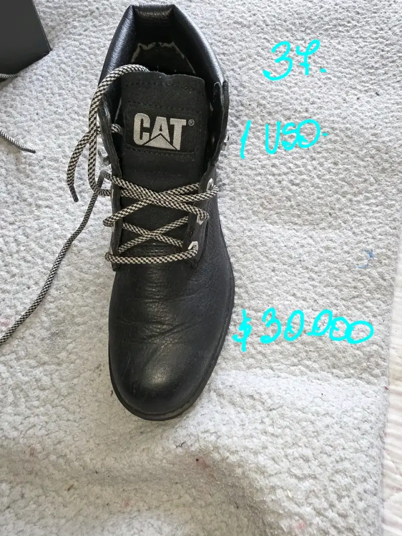 Botas negras Caterpillar mujer - 2