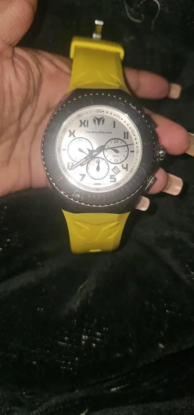 Reloj deportivo amarillo technomarine - miniatura 2