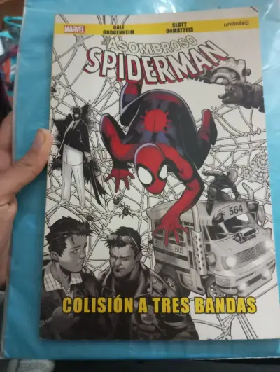 Cómic Spiderman Colisión A Tres Bandas Unlimited M - miniatura 1