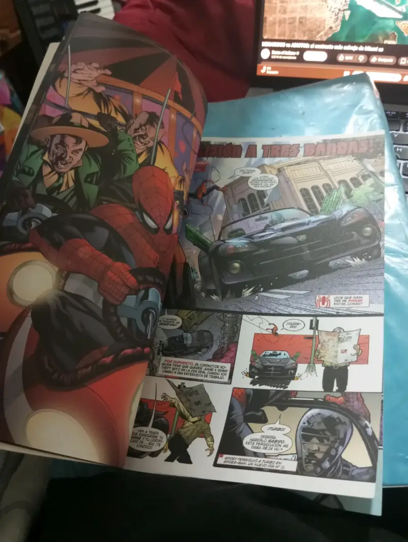 Cómic Spiderman Colisión A Tres Bandas Unlimited M - 2