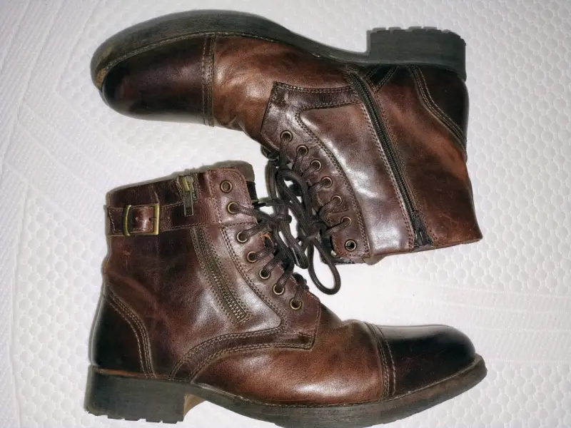 Botas de 100% cuero marrón Basement - 2