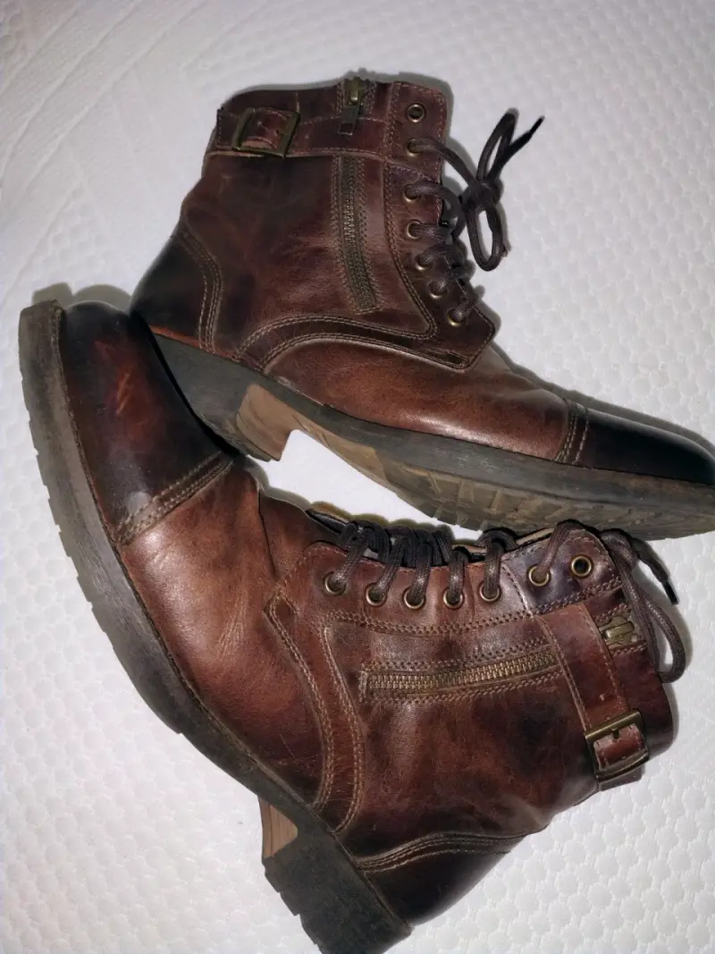 Botas de 100% cuero marrón Basement - 5