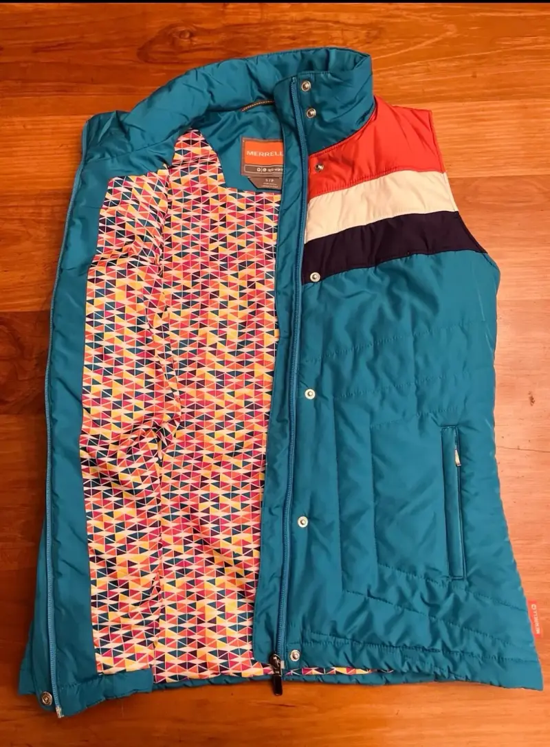 Parka Merrell Opti-Warm Retro Stripe Puffer Vest - 3