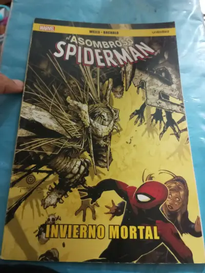 Cómic Spiderman Invierno Mortal Unlimited Marvel - miniatura 1