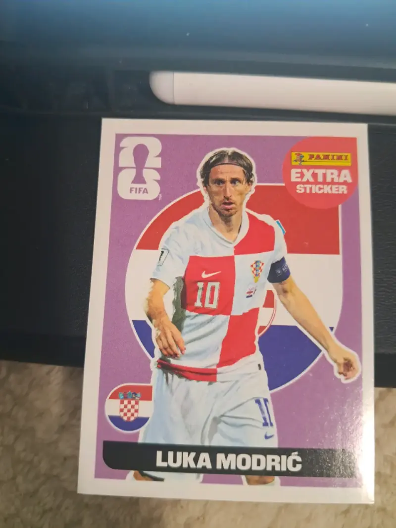 Lámina Luka Modrić extra 2026