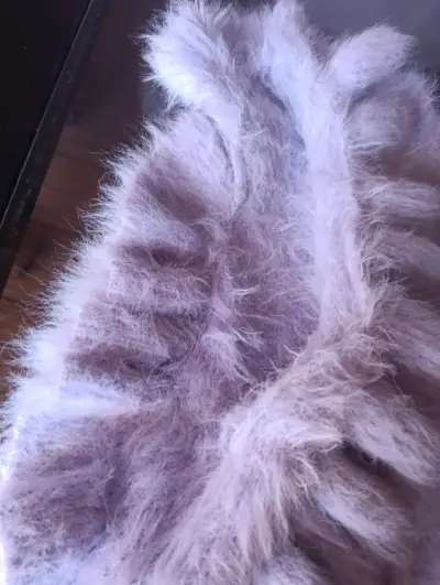 Chaleco de peluche lila - miniatura 5