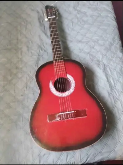 Guitarra acústica clásica 38 RedBurst - miniatura 1