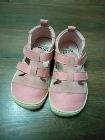 Sandalias rosa para niña UMA ERGONOMICS - miniatura 1