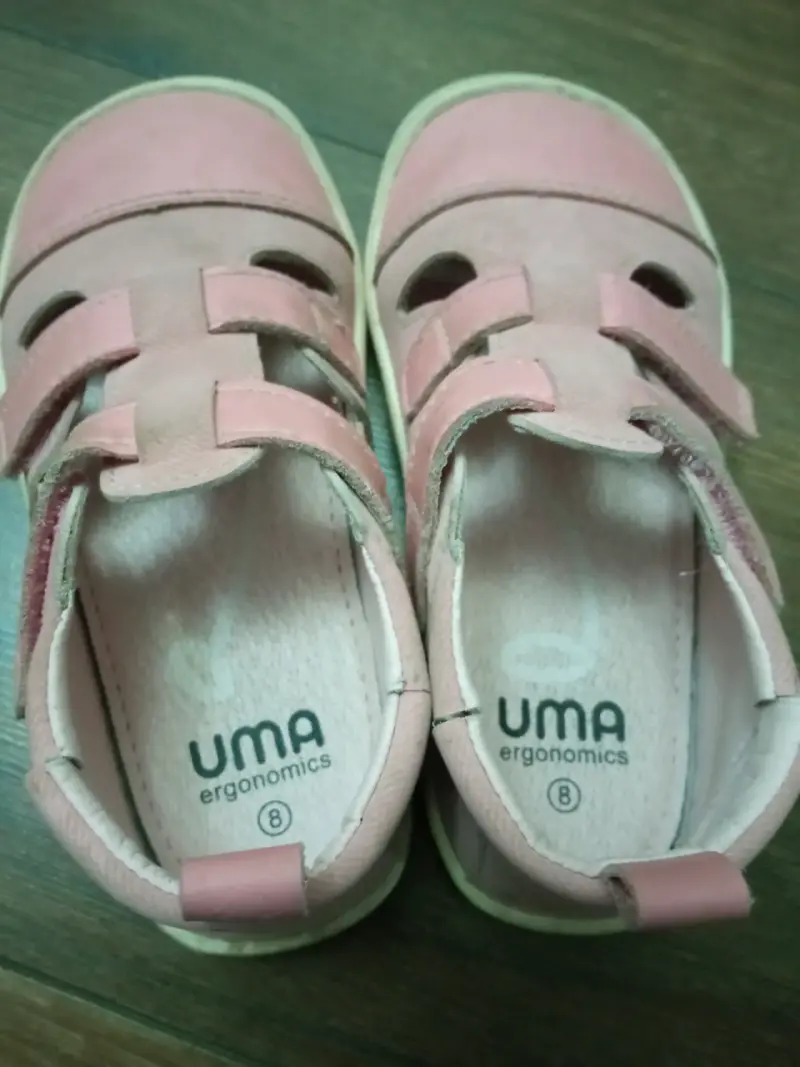 Sandalias rosa para niña UMA ERGONOMICS - 2