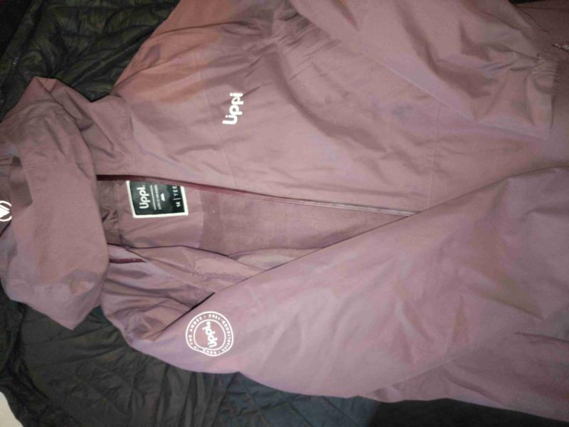 Chaqueta impermeable Uppii morada - 3
