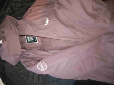 Chaqueta impermeable Uppii morada - miniatura 3