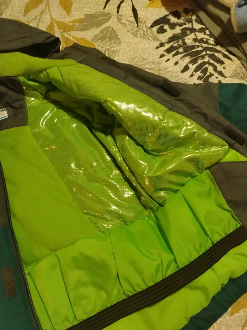 Chaqueta impermeable Columbia verde - 2