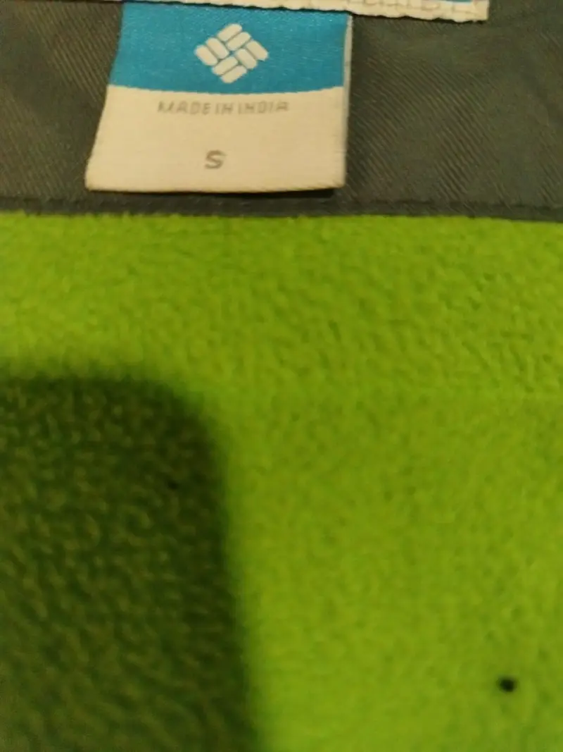 Chaqueta impermeable Columbia verde - 3