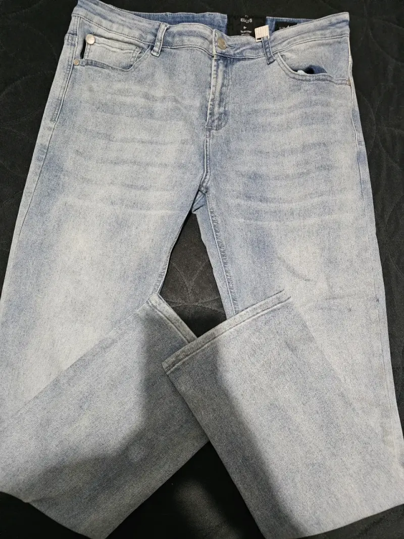 Jeans celestes casuales - 1
