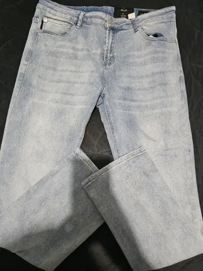 Jeans celestes casuales - miniatura 1