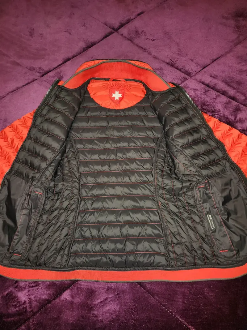 Chaqueta acolchada roja mujer - 2