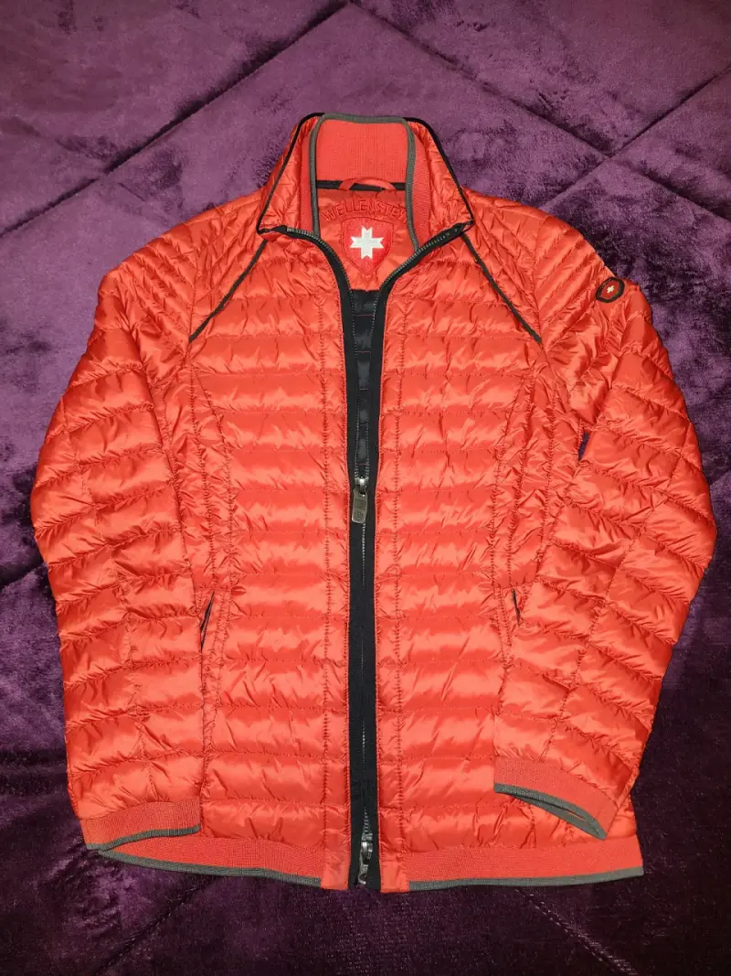 Chaqueta acolchada roja mujer - 3