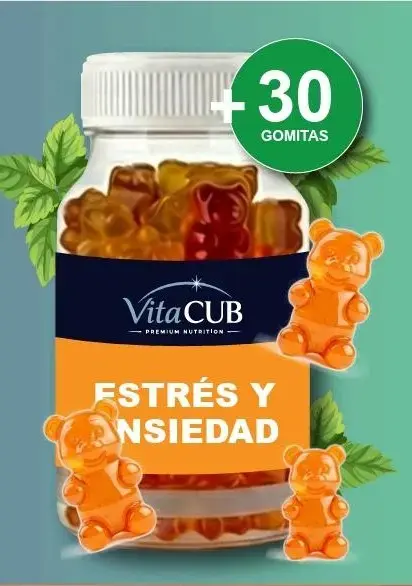 Gomitas VitaCUB Estrés y Ansiedad