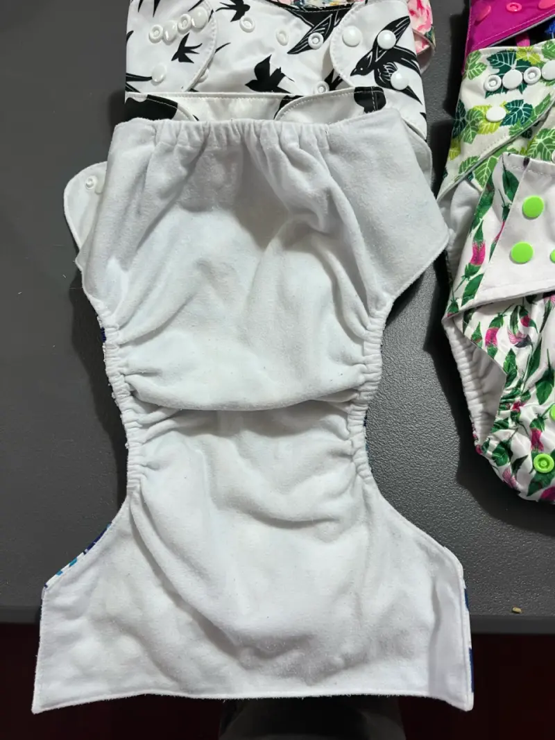 Pañales de tela reutilizables - 2