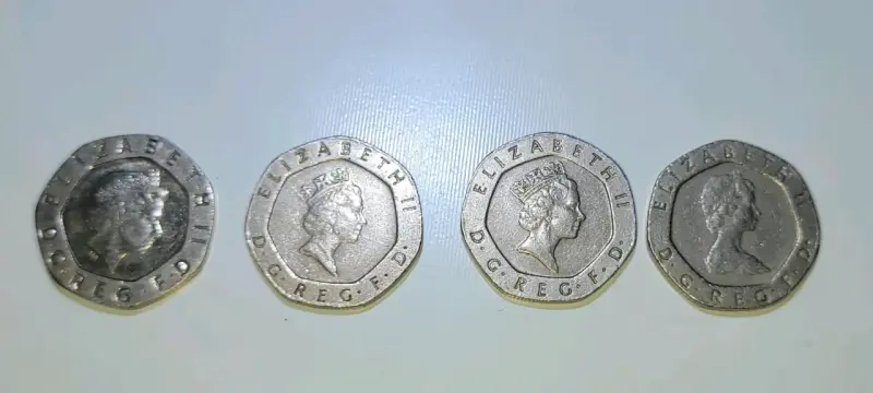 Monedas de colección 20 peniques - 3