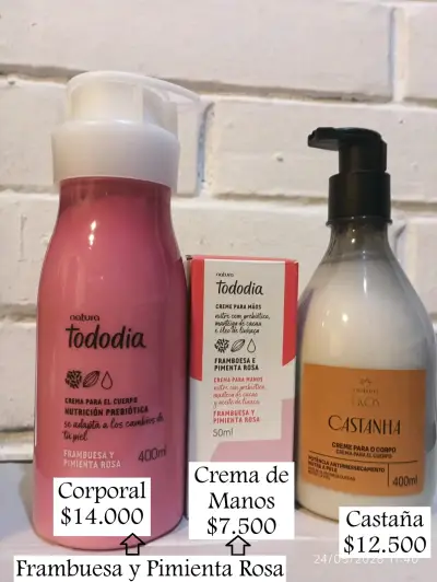 Set cremas Natura Tododia - miniatura 1
