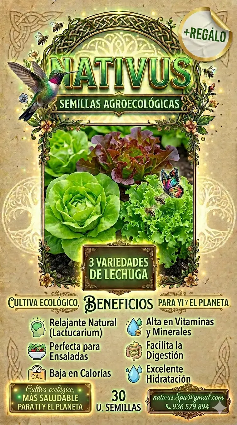 Semillas Agroecológicas de Lechuga