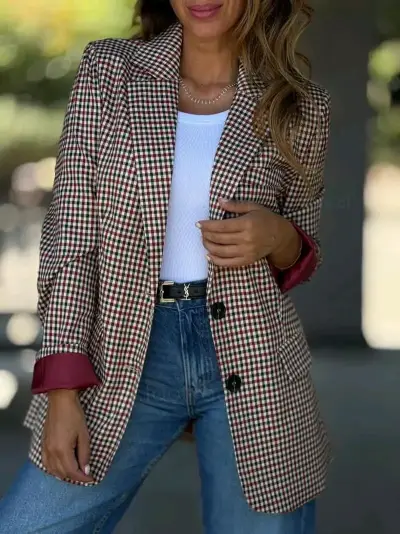 Abrigo estilo animal print - miniatura 3