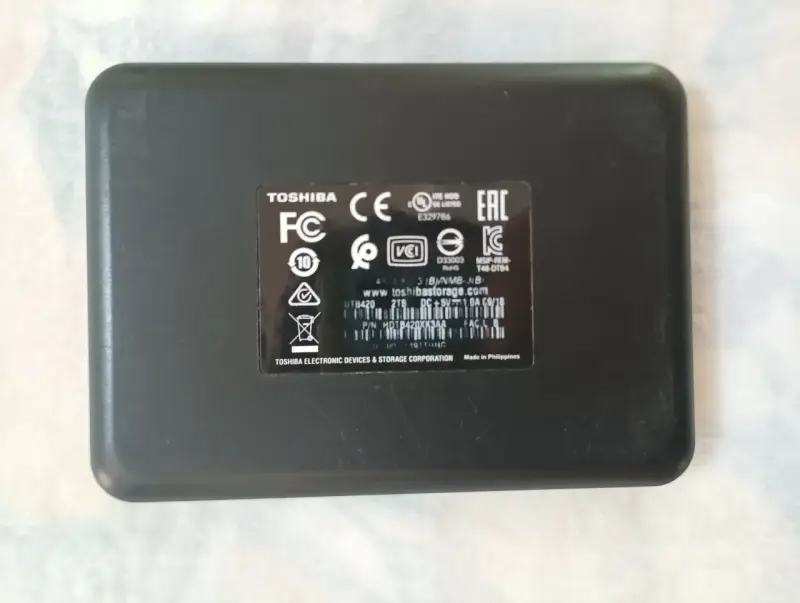 Disco Duro Externo Toshiba 2TB - 2