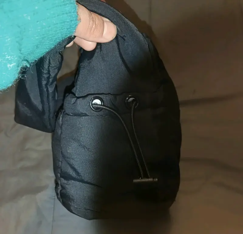 Bolso negro unisex todomoda - 3