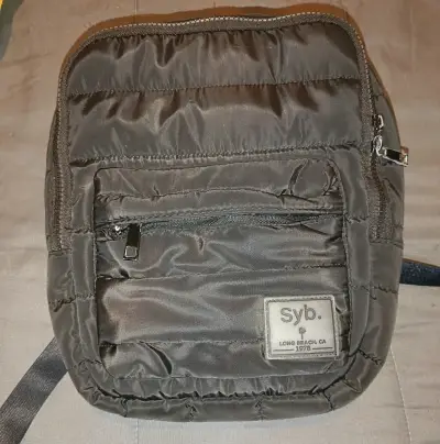 Mochila pequeña negra Syb - miniatura 1