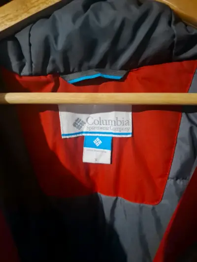 Chaqueta Columbia gris y roja - miniatura 2