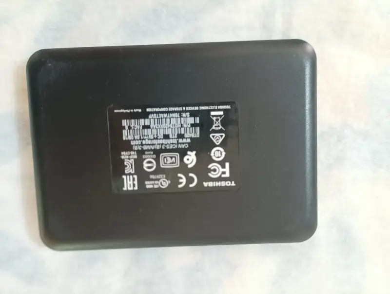 Disco Duro Externo Toshiba Canvio Basics - 2TB - 2