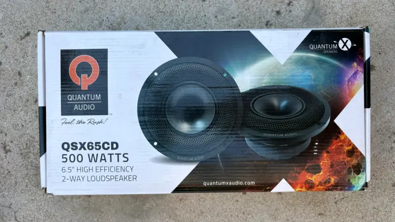 Parlantes 6.5'' 500W nuevos - 3