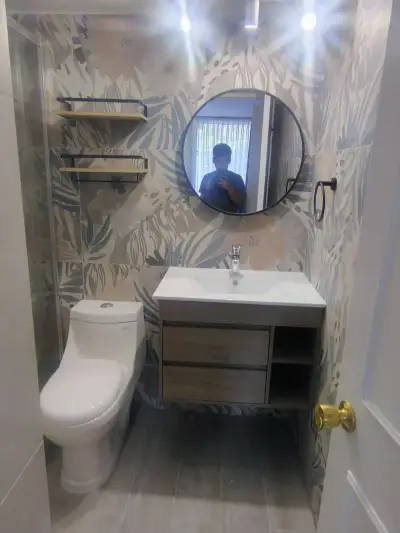 porcelanato ,ceramica ,baño - miniatura 4