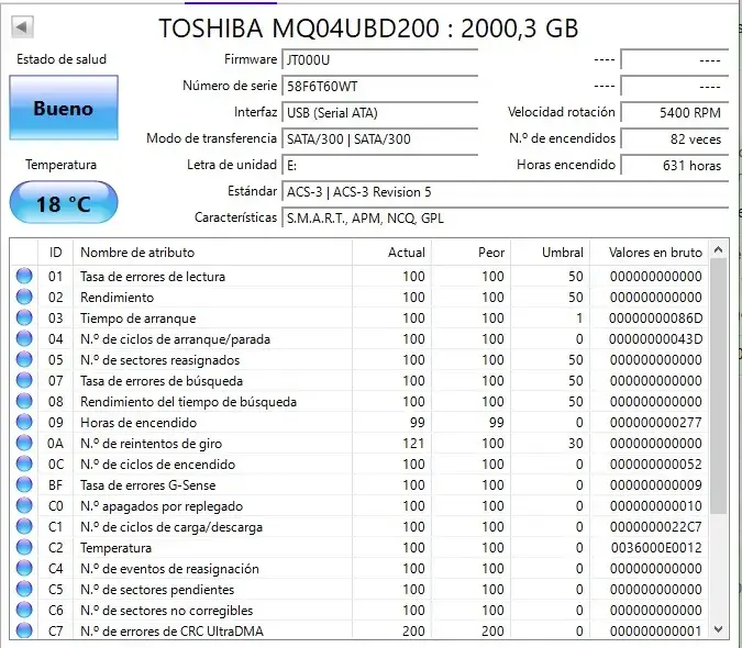 Disco Duro Externo Toshiba Canvio Basics - 2TB - 3