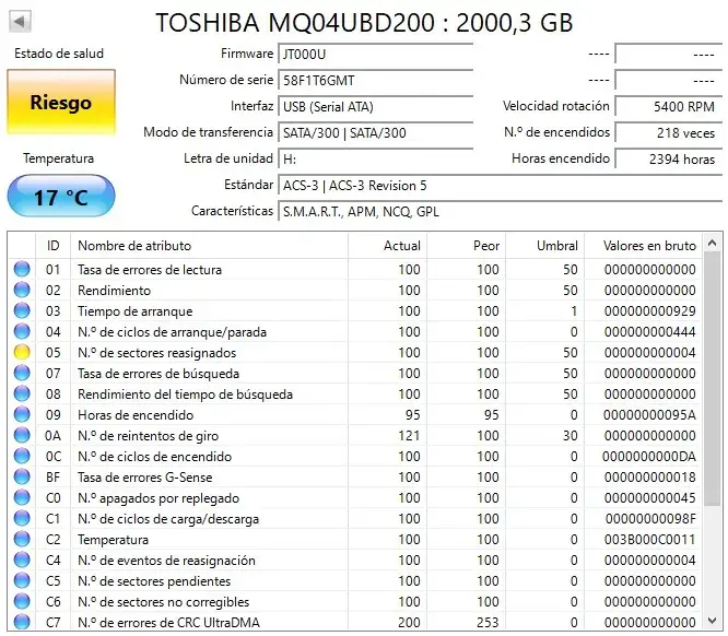 Disco Duro Externo Toshiba Canvio Basics - 2TB - 3